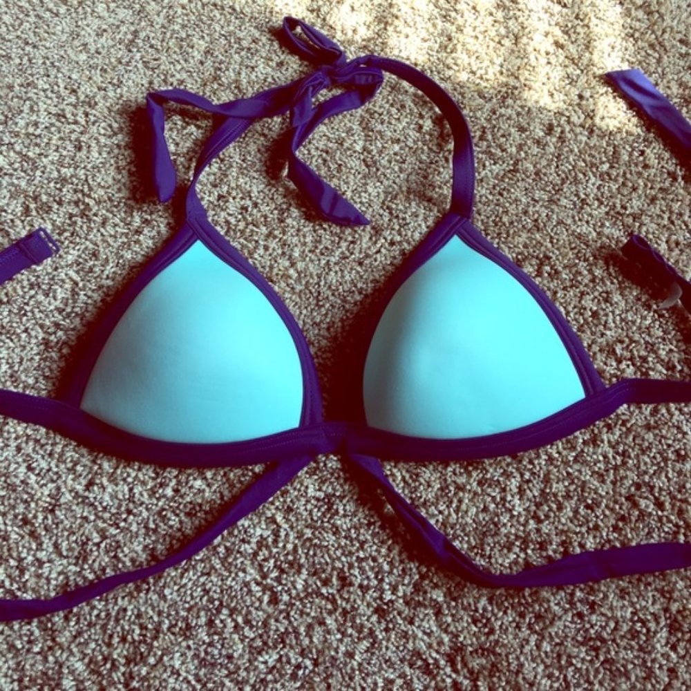 Push-Up Wrap Triangle Top